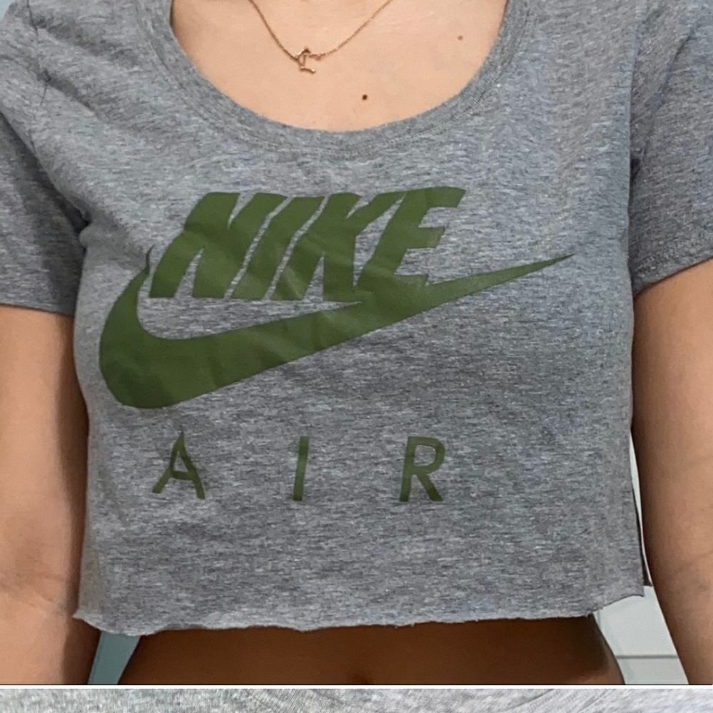 nike air crop top